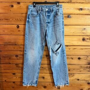 Zara Straight Leg Pants Size 31